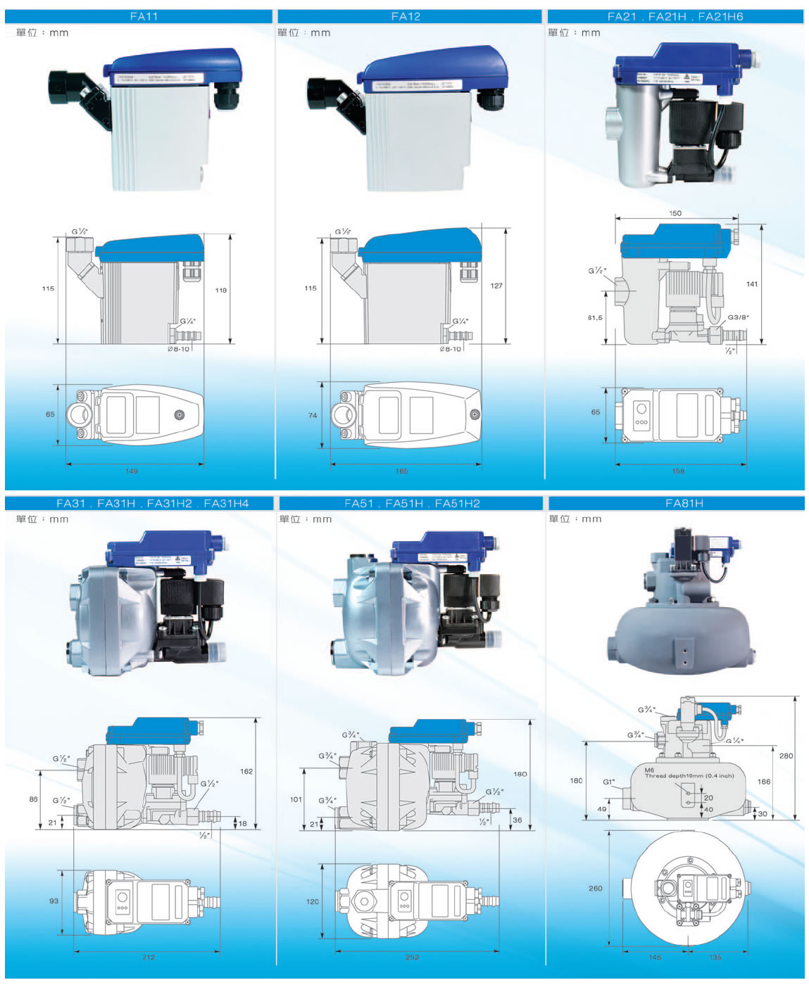 FA-SERIES電子無耗氣式自動洩水氣系列